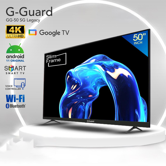 شاشة جي جارد سمارت مقاس 50 بوصة 4K