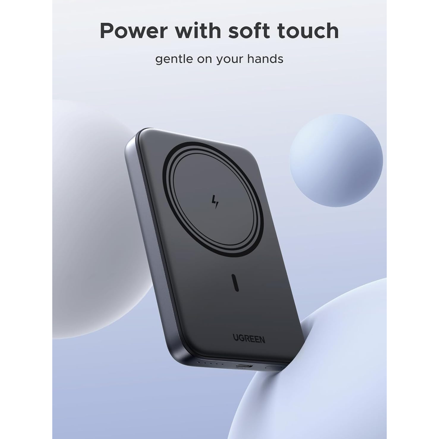 UGREEN Magsafe 10000mAh 20W Qi Certified Magnetic Wireless Power Bank Multicolor/ PB561