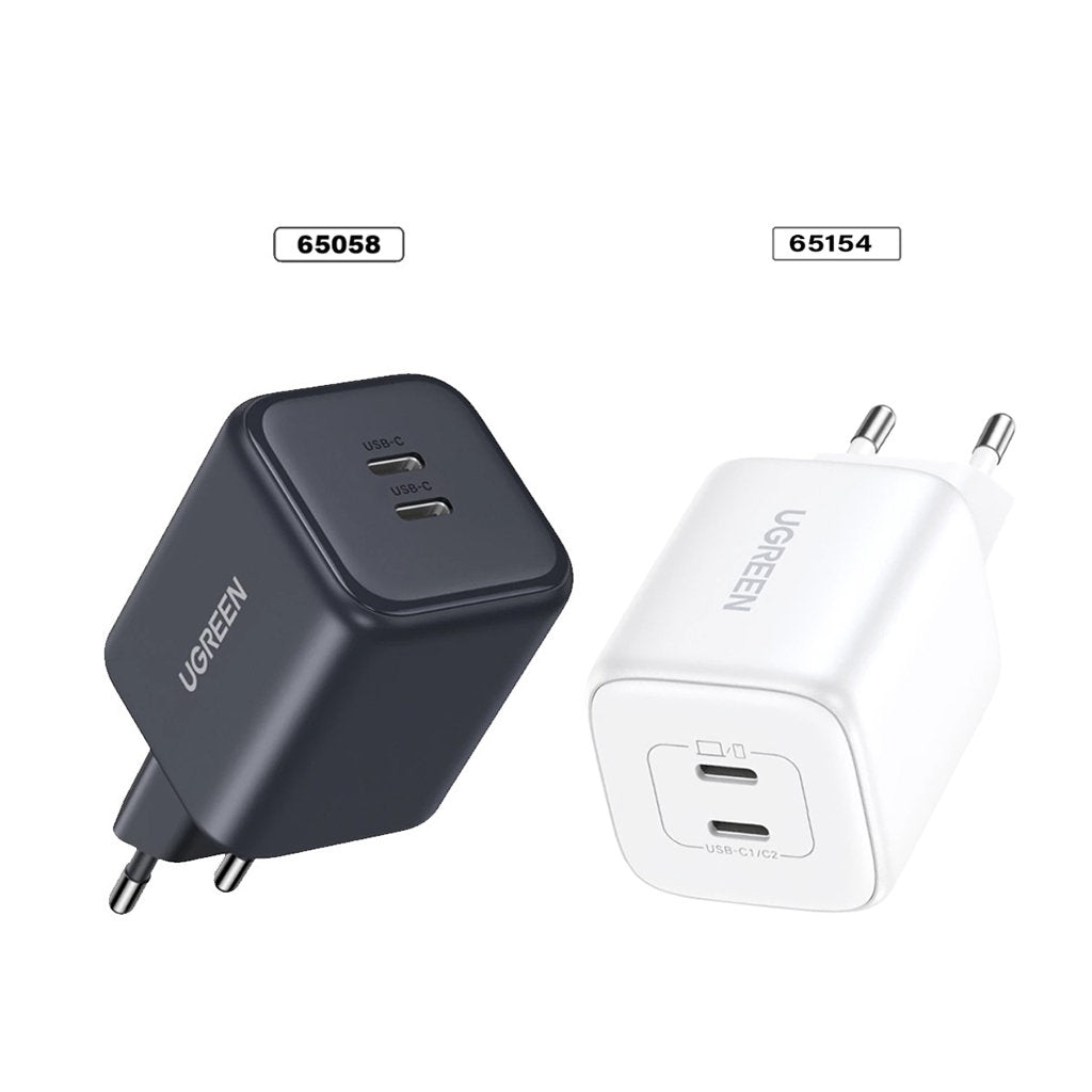 UGREEN 45W Dual USB-C GaN Fast Charger EU-Multicolor / X526