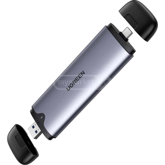 UGREEN USB-C+USB-A M.2 M-Key علبة محرك الأقراص الصلبة 10 جيجابايت / 70532