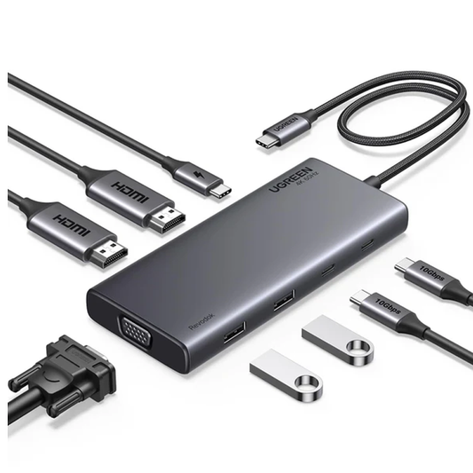UGREEN 8 in 1 USB C 4K Docking Station Dual Monitor /35588