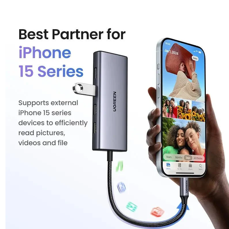Ugreen 7 In 1 Usb C Multifunctional Adapter / 35897