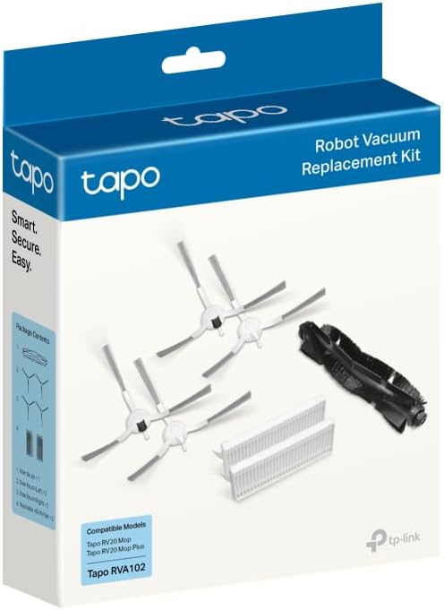 طقم استبدال المكنسة الكهربائية الروبوتية Tapo RVA102