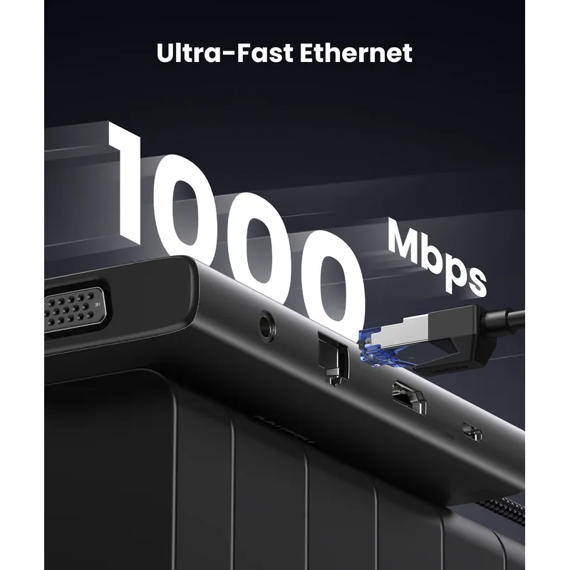 UGREEN USB-C Hub 100W, 4k 60Hz 11-in-1 /45520