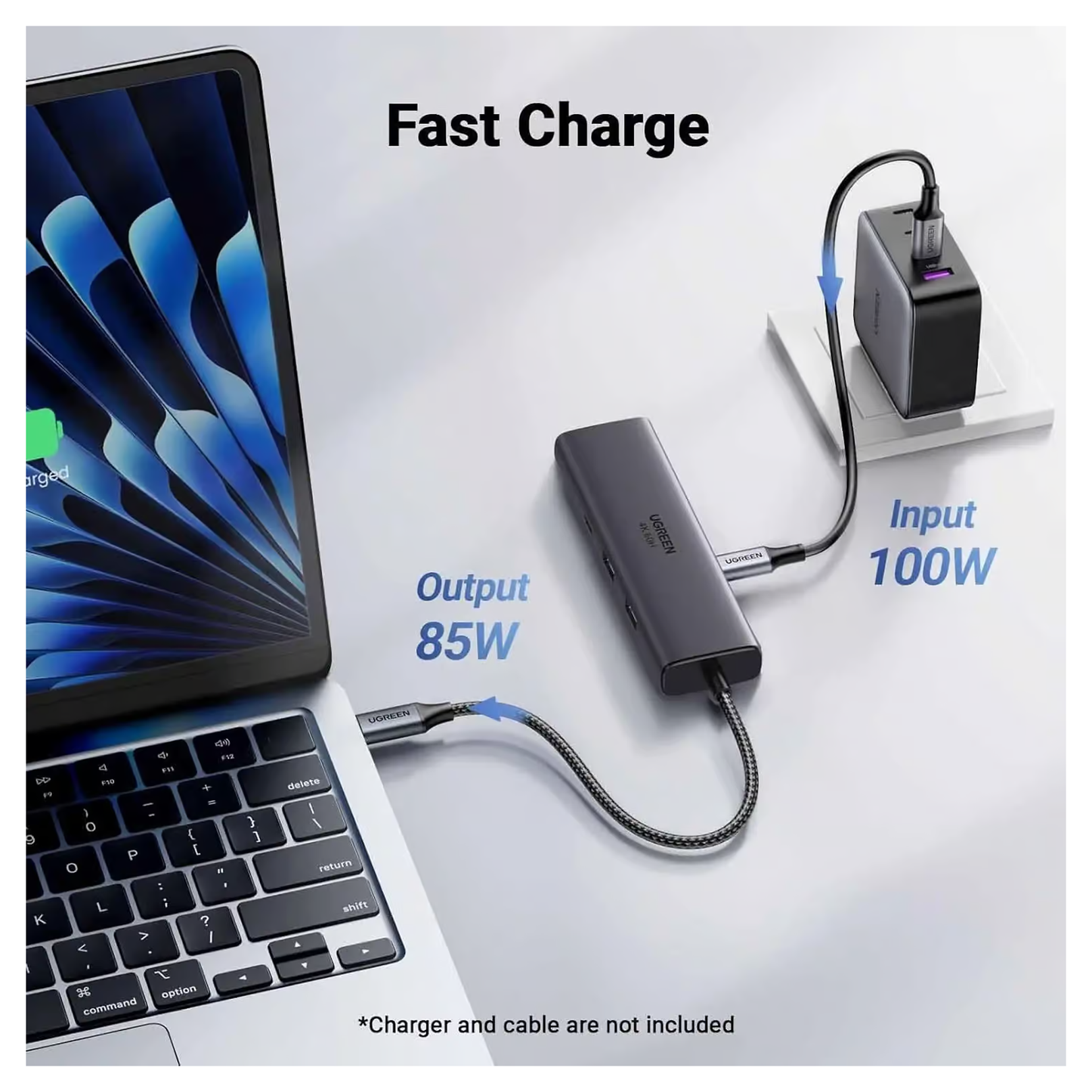 Ugreen 6-in-1 Multifunctional USB-C Hub / 45000