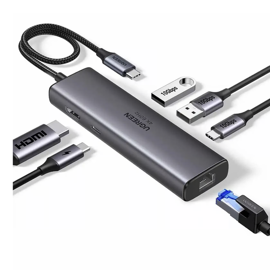 Ugreen 6-in-1 Multifunctional USB-C Hub / 45000