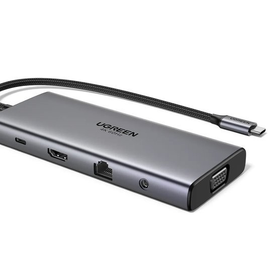 UGREEN USB-C Hub 100W, 4k 60Hz 11-in-1 /45520