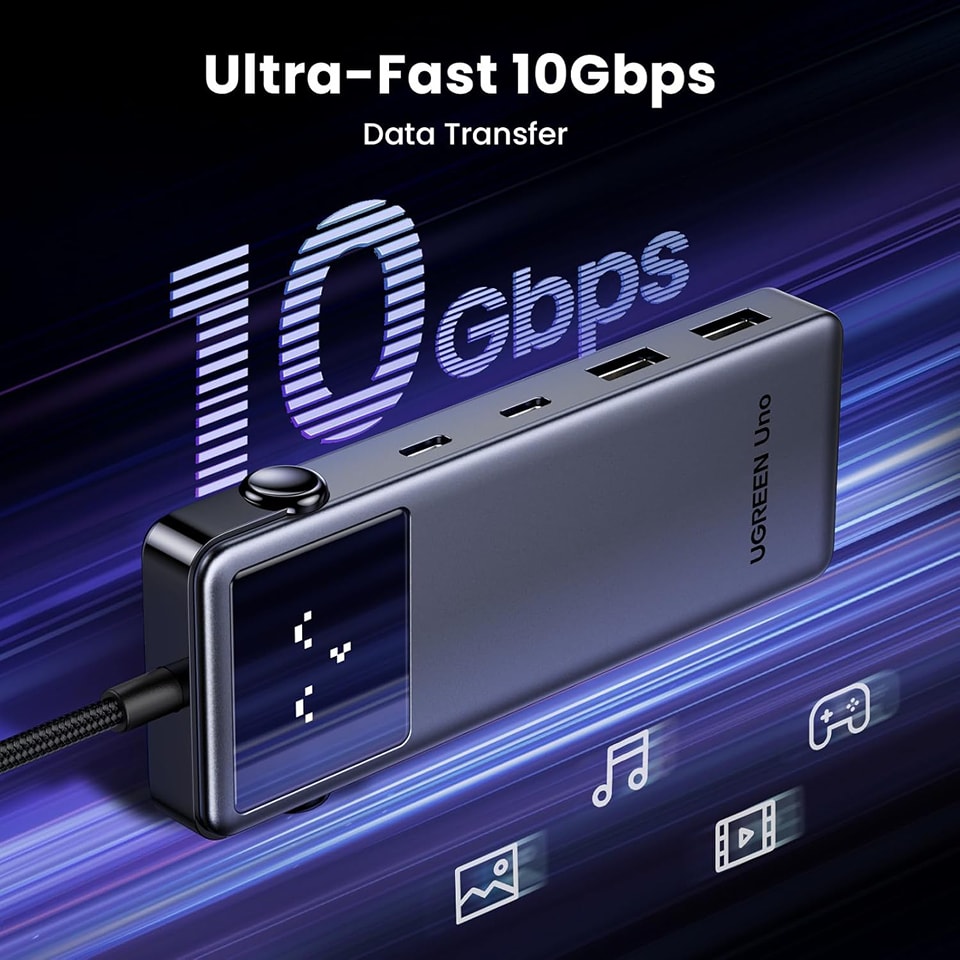 UGREEN Uno 6-in-1 USB-C Hub / 35998