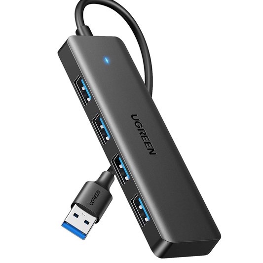 UGREEN USB 3.0 Hub 4 Ports USB A Splitter Ultra-Slim USB Expander / 25851