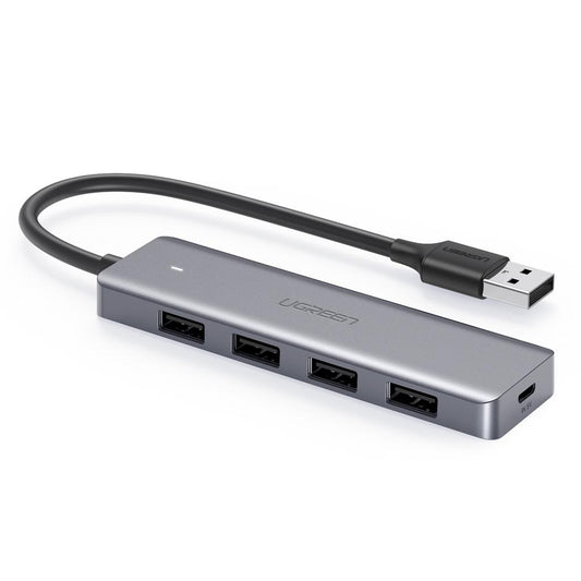 UGREEN USB Hub 3.0, Ultra Slim 4 Port USB 3 Hub with 5Gbps Data Transfer / 50985