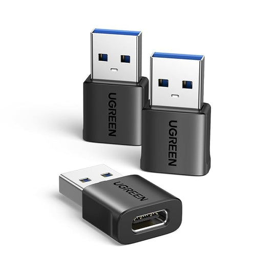 UGREEN USB-C FEMALE TO USB-A MALE ADAPTER SET (2 Pack - 3-Pack) / US701