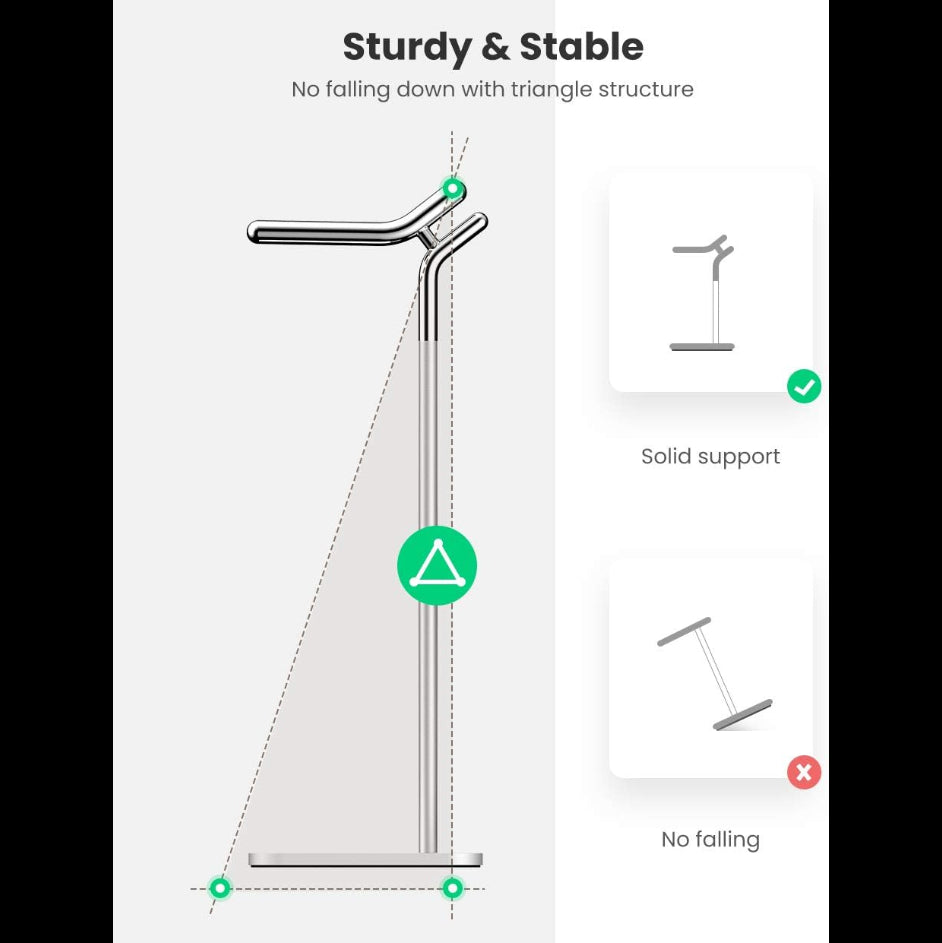 UGREEN Stand Holder For Headphone – Aluminum / 80701