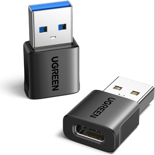 UGREEN USB-C FEMALE TO USB-A MALE ADAPTER SET (2 Pack - 3-Pack) / US701