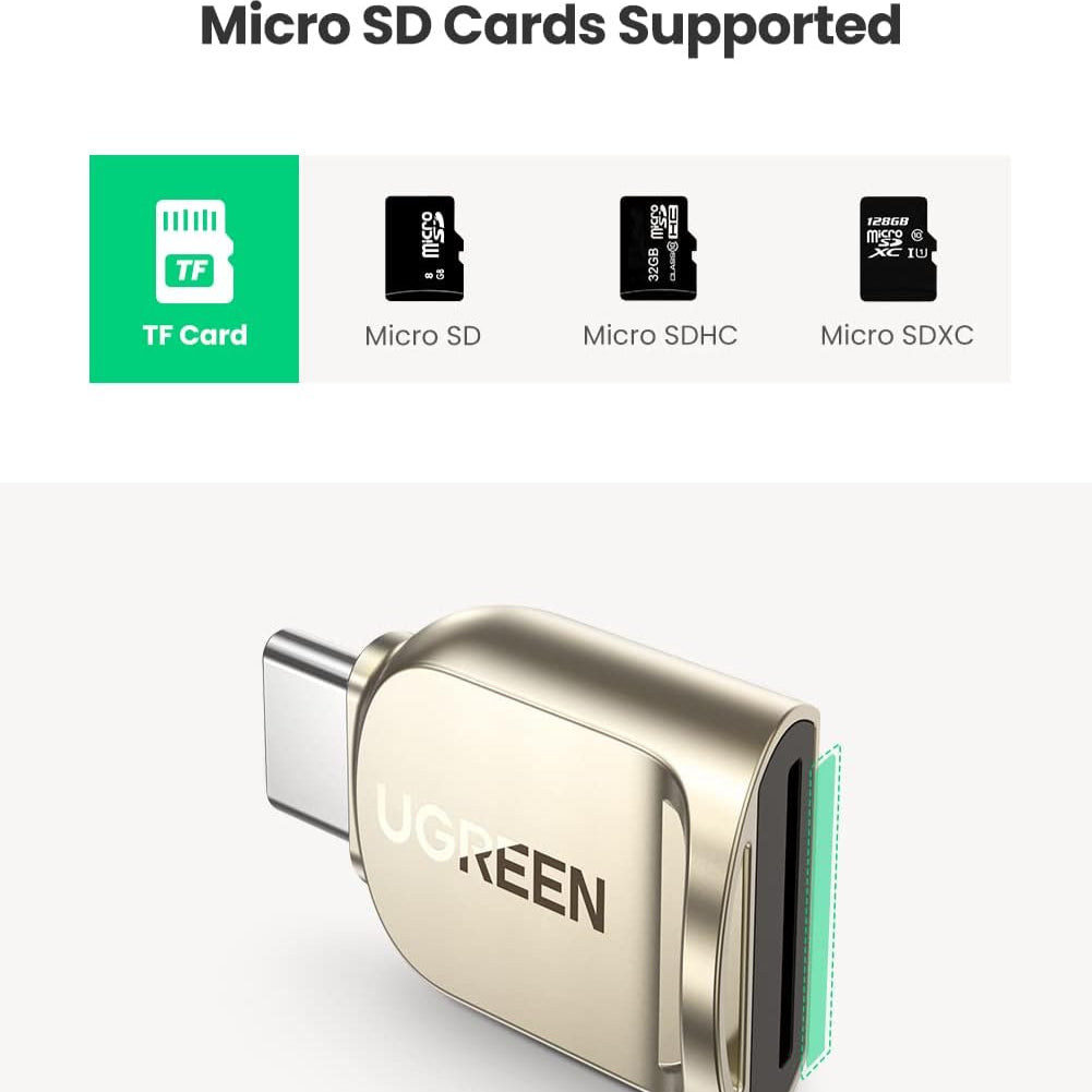 Ugreen TF USB type C to Card Reader / 80124