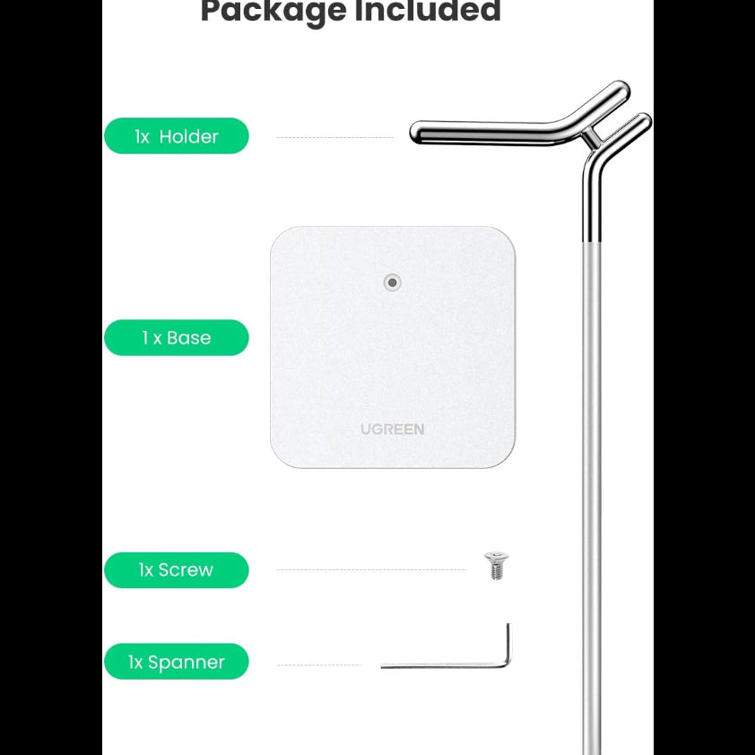 UGREEN Stand Holder For Headphone – Aluminum / 80701