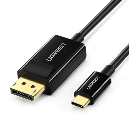 UGREEN 1.5M USB Type C Male To DisplayPort Female Cable 4k@30Hz - White /MM139