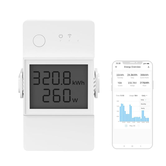 مفتاح قياس الطاقة الذكي 20 أمبير / POWR320D