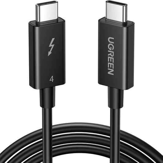UGREEN Thunderbolt 4 Cable [Intel Certified], 100W USB C to USB C Charger Cable Fast Charging / 30389