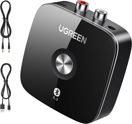 محول مستقبل AUX Bluetooth 5.3 من UGREEN لنظام ستيريو /30445