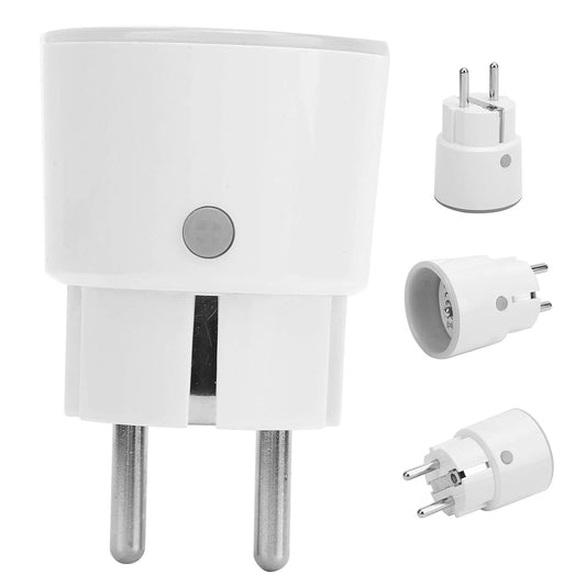 مقبس Tuya 16A Wi-Fi الذكي مع مراقبة الطاقة