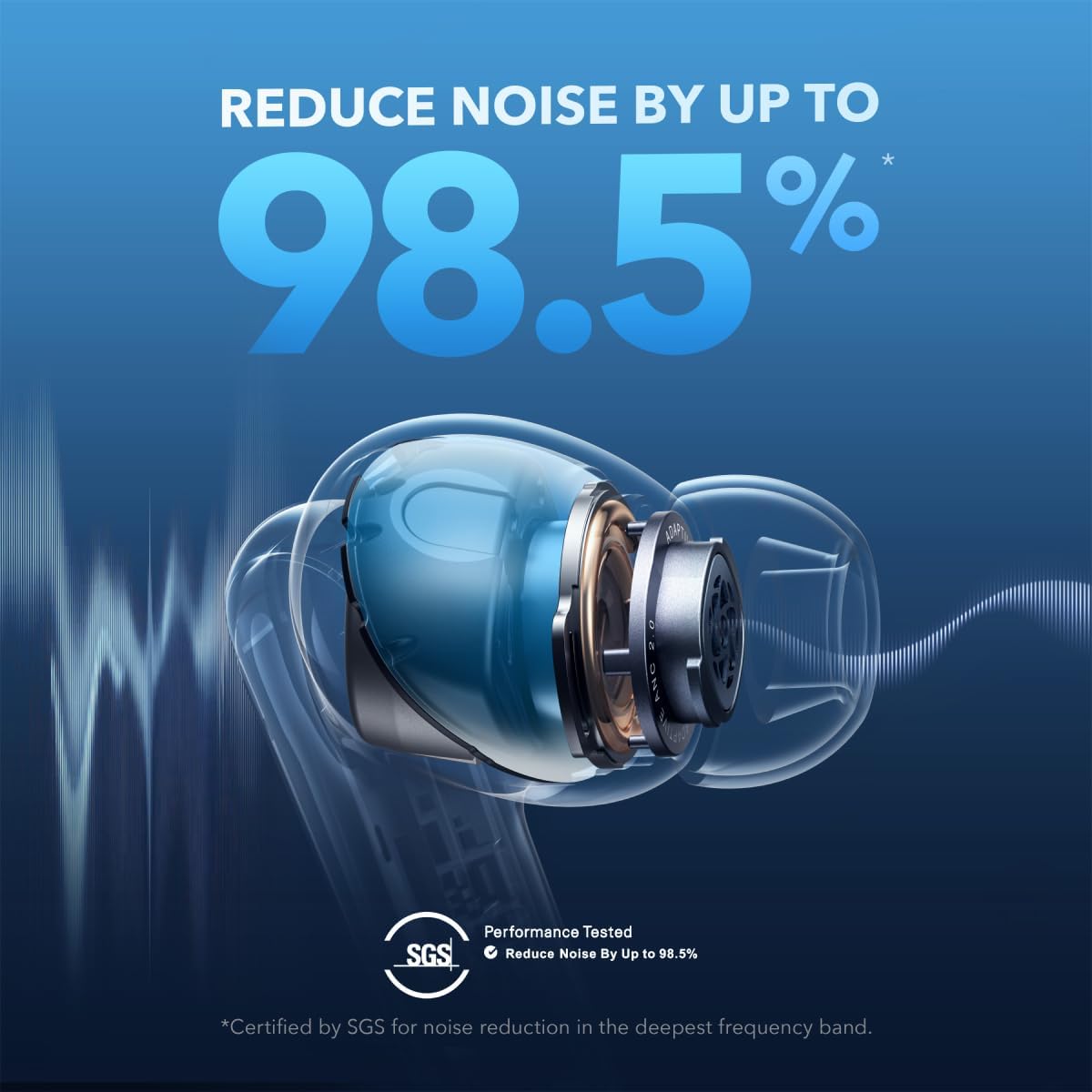 Anker Soundcore Liberty 4 NC True-Wireless Noise Cancelling Earbuds – white