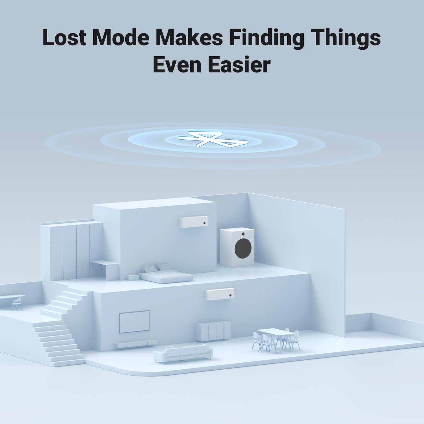 UGREEN Smart Item Finder (Apple Certified) Bluetooth Tracker / 60387