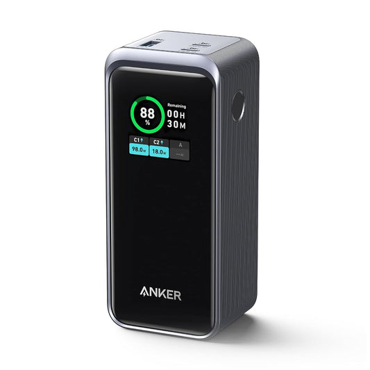Anker Prime 20,000mAh 200W 2 USB-C and 1 USB-A Port Power Bank
