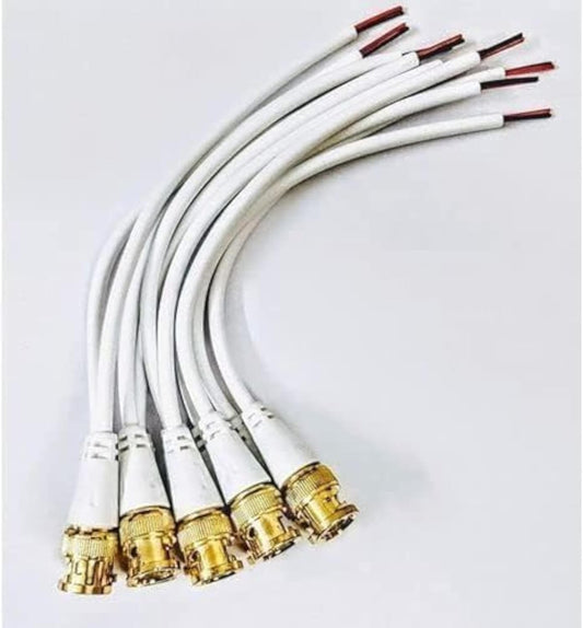 BNC Male Video Connector | 6cm | 10 Pack