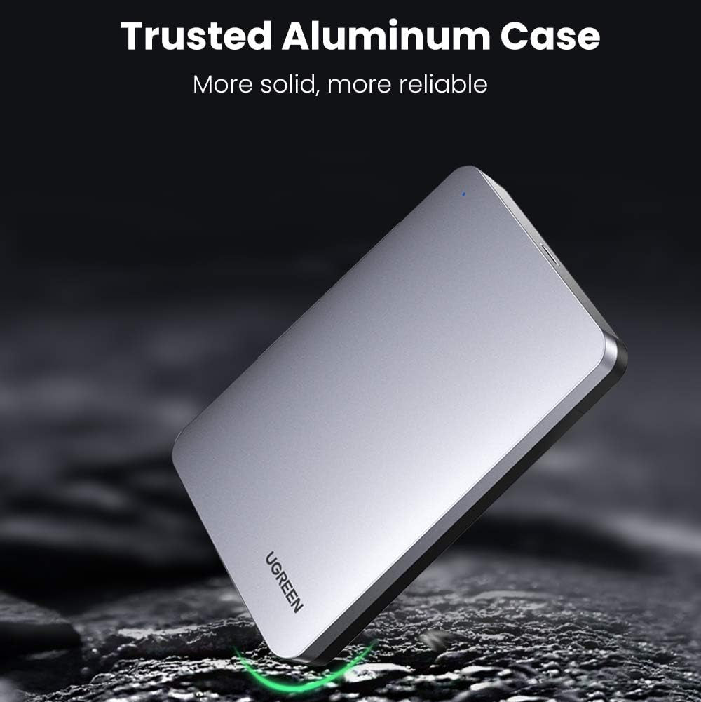UGREEN 2.5-Inch SATA External Hard Drive Enclosure / 70498