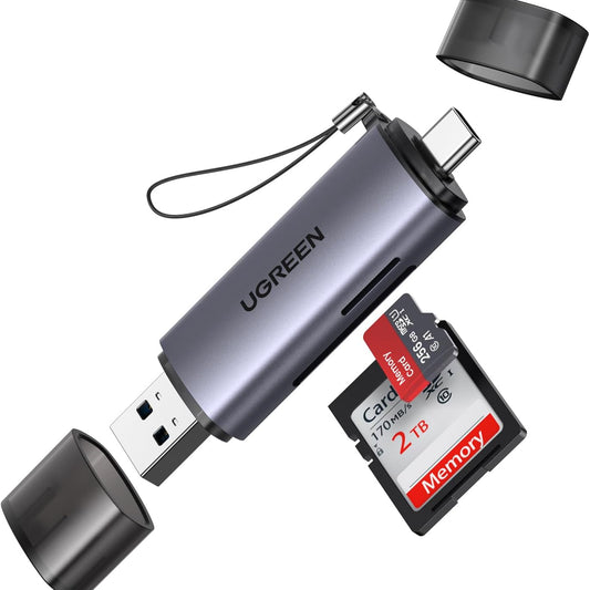 UGREEN 2-in-1 USB C OTG SD/ Micro SD Card Reader / 50706