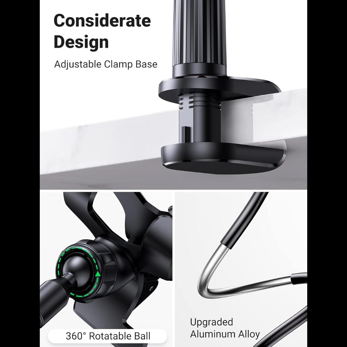 UGREEN Universal Phone Holder with Long Arm / 80906