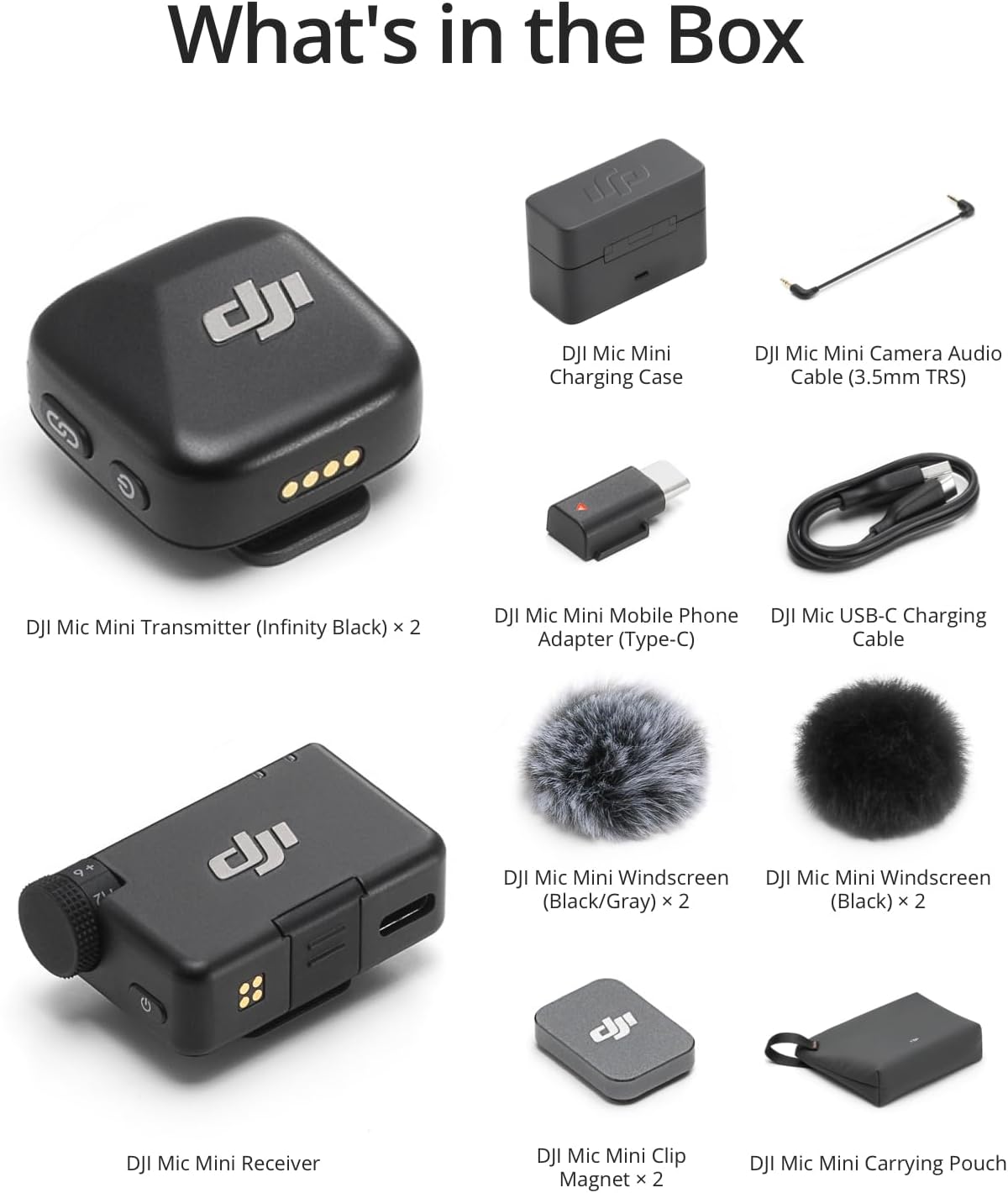 DJI Mic Mini (2 TX + 1 RX)