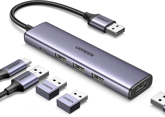 UGREEN 4 in 1 USB 3.0 Hub / 20805