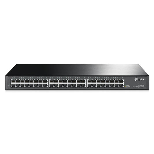مفتاح TP-Link Gigabit مثبت على الرف بـ 48 منفذًا / TL-SG1048