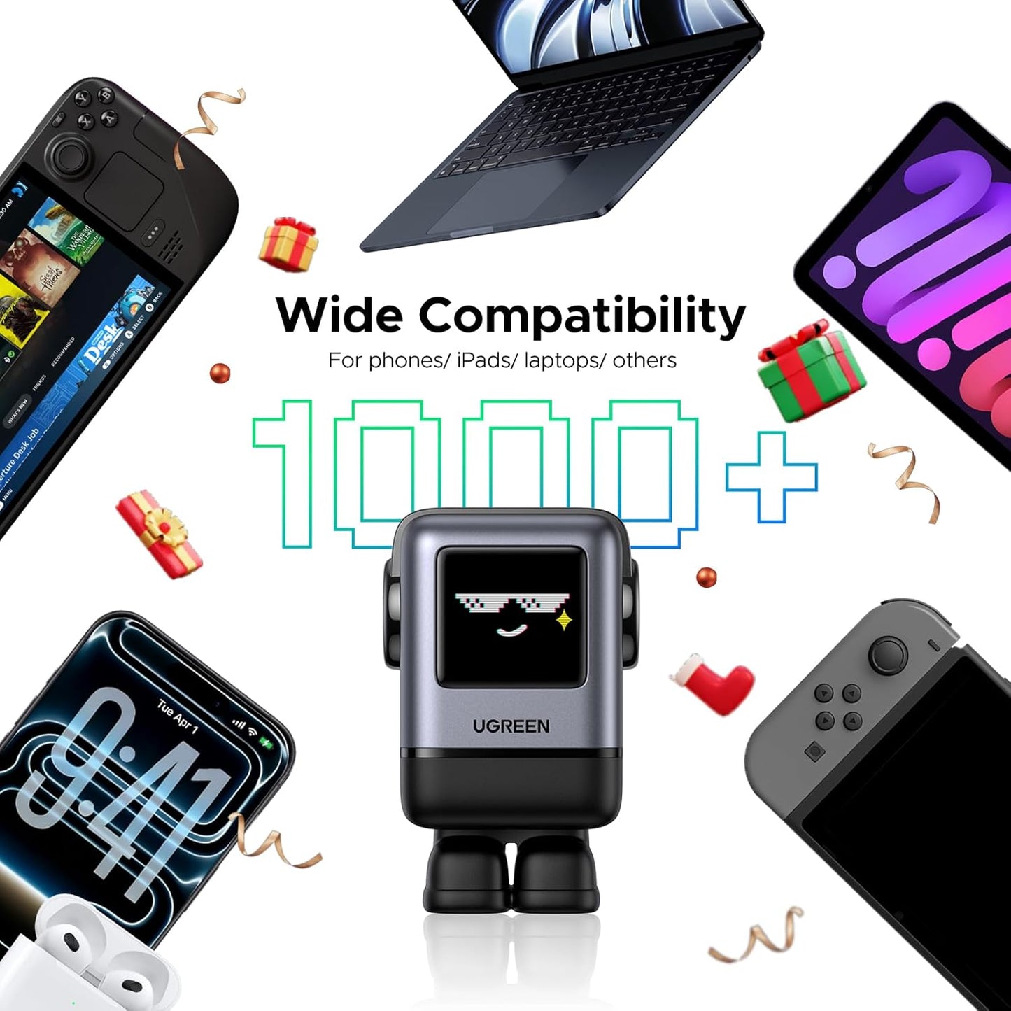 UGREEN Uno 100W 4-Port GaN Fast Charger EU / 45515B