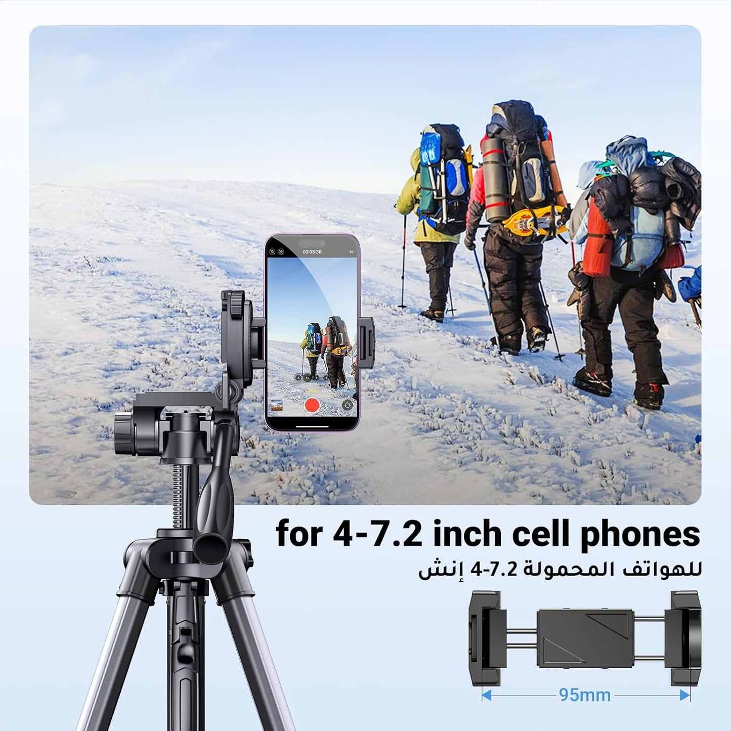 UGREEN Professional Tripod for Phone and Camera For Selfi livestream /LP661 - 15187