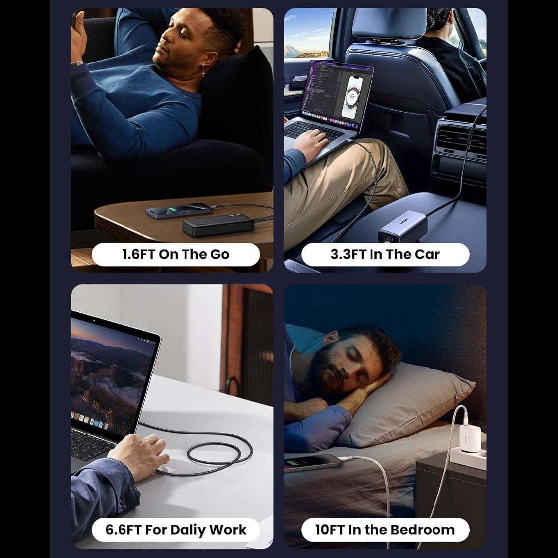 UGREEN USB C to USB C Cable 100W PD Fast Charging / L512