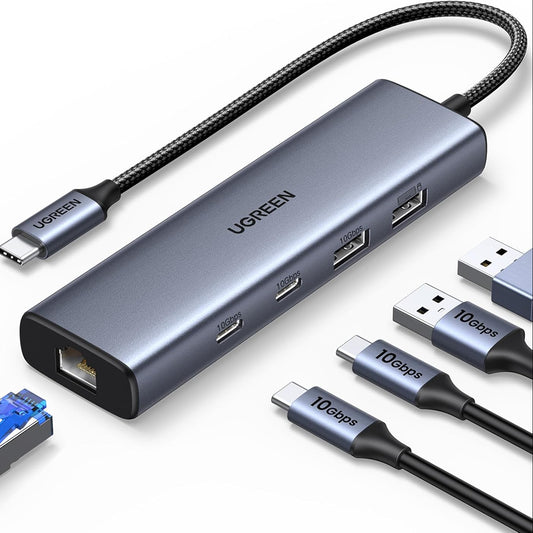 UGREEN USB-C to Ethernet Adapter Hub / 45320
