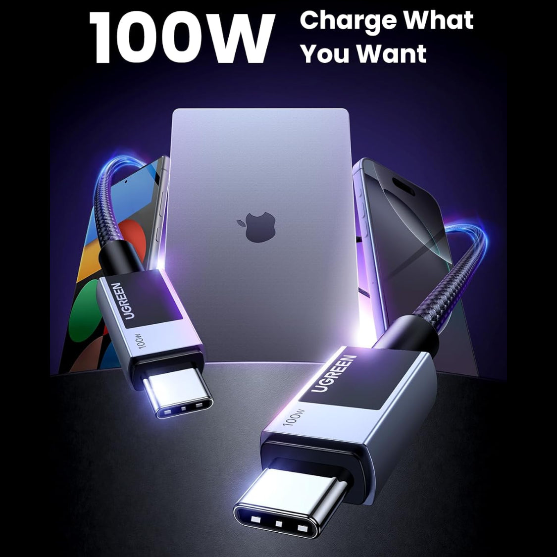 UGREEN USB C to USB C Cable 100W PD Fast Charging / L512