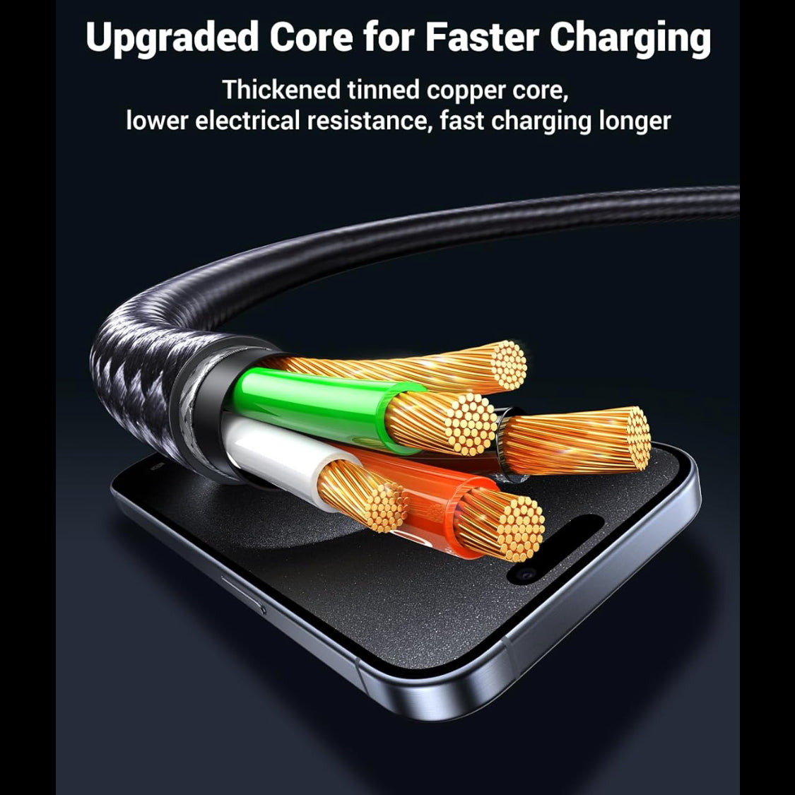 UGREEN 2-in-1 Universal 100W PD Fast Charging Cable (1.5 Meter) /35087