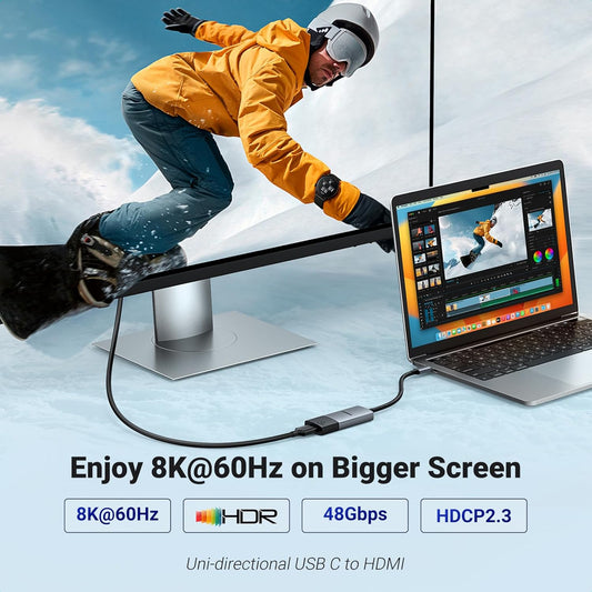 UGREEN USB Type C To HDMI 2.1 Adapter 8K@60Hz / 50338