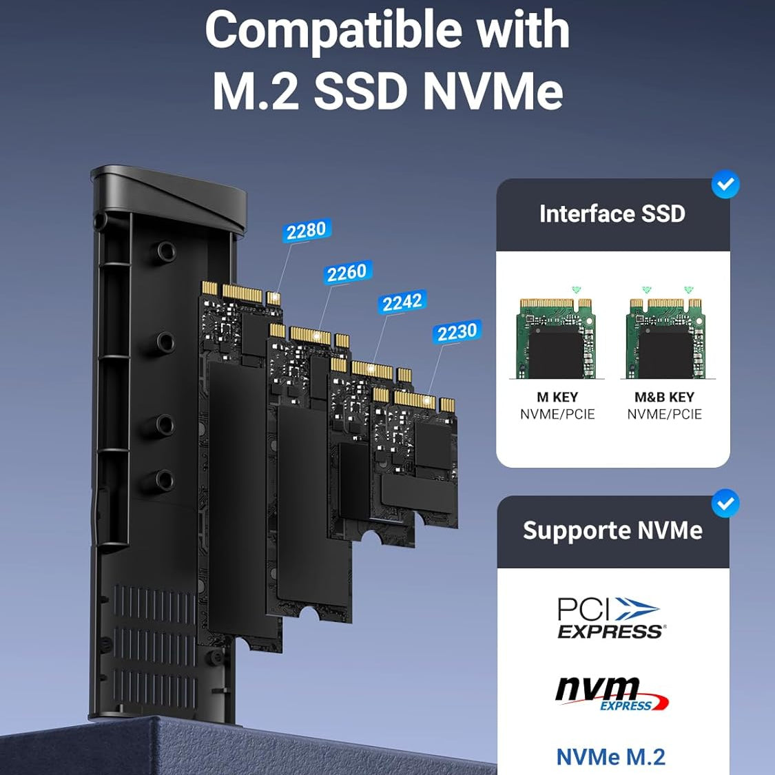 UGREEN M.2 NVMe Type-C 3.2 Gen SSD Enclosure /35267