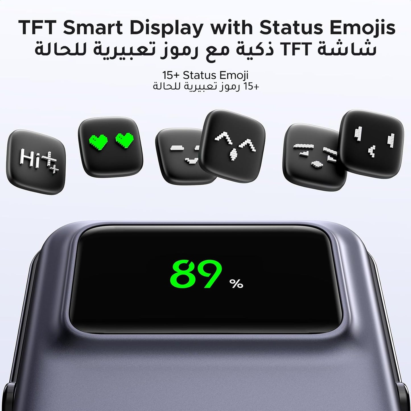 UGREEN Uno Magnetic Wireless Power Bank 10000mAh - Grey / PB764 -45329