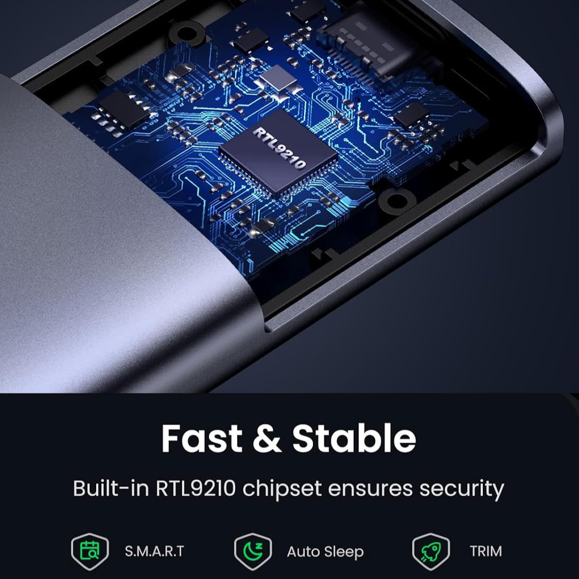 UGREEN M.2 NVMe Type-C 3.2 Gen SSD Enclosure /35267