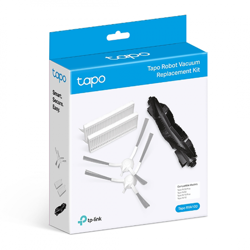 طقم استبدال المكنسة الكهربائية الروبوتية Tapo RVA100
