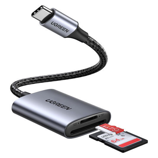 UGREEN 2 in 1 USB C SD Card Reader / 80888