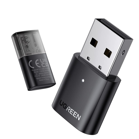 UGREEN USB Bluetooth Adapter for PC, 5.0 Bluetooth Dongle Receiver /80889