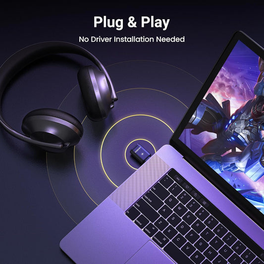 UGREEN Bluetooth 5.3 Adapter for PS5 and PC APTX Low Latency / 45008