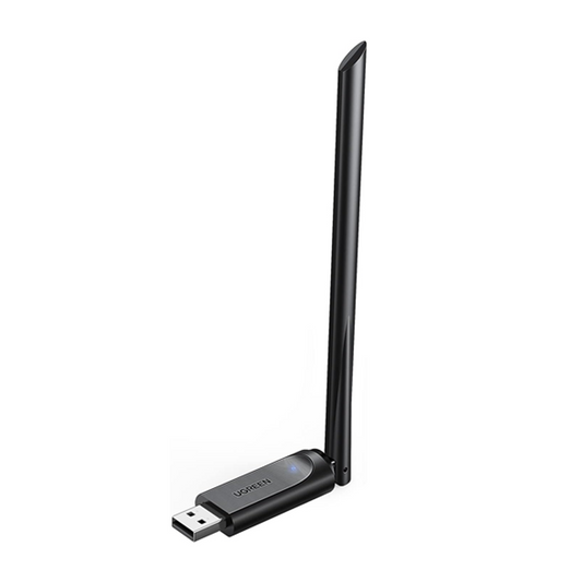 UGREEN AC650 USB WiFi Adapter for PC Desktop 6dBi Antenna / 90339