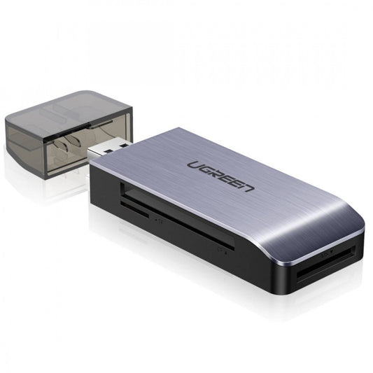 Ugreen SD / micro SD / CF / MS card reader for USB 3.0 gray /50541